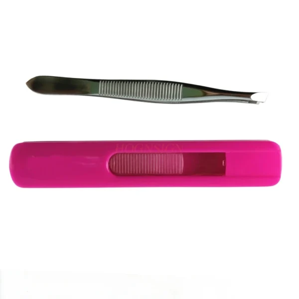 tweezers Eyebrow Tweezers with box Safety Health Stainless Steel Bevel Eyebrows Clip To Defeathering Tweezer Forceps Makeup - Image 4