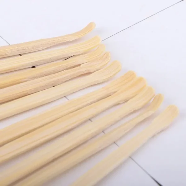 10Pcs Portable Cute Mini Doll Earpicks Wood Bamboo Ear Picks Wax Remover Cleaner Tool Health Care Ear Care New - Image 4
