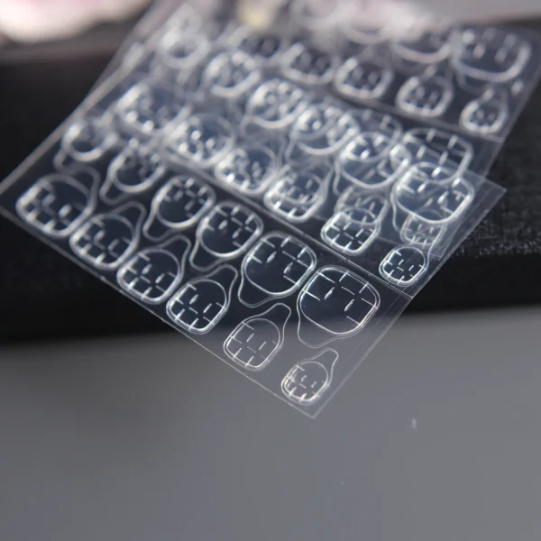 Strong Double-sided nail sticker Easy to tear Jelly stickers Environmental health Transparent False nails glue anicure 20PCS - Image 3