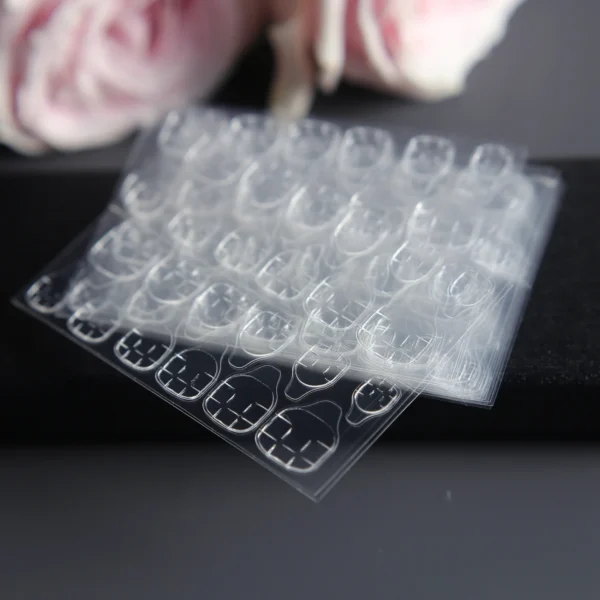 Strong Double-sided nail sticker Easy to tear Jelly stickers Environmental health Transparent False nails glue anicure 20PCS - Image 4