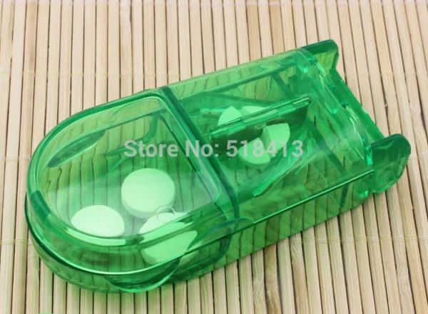 pill cutter mobile pillole pill cutter Pill Case Storage Cut With Transparent Pills Break Segmentation Pcs Receive A Box - Image 2