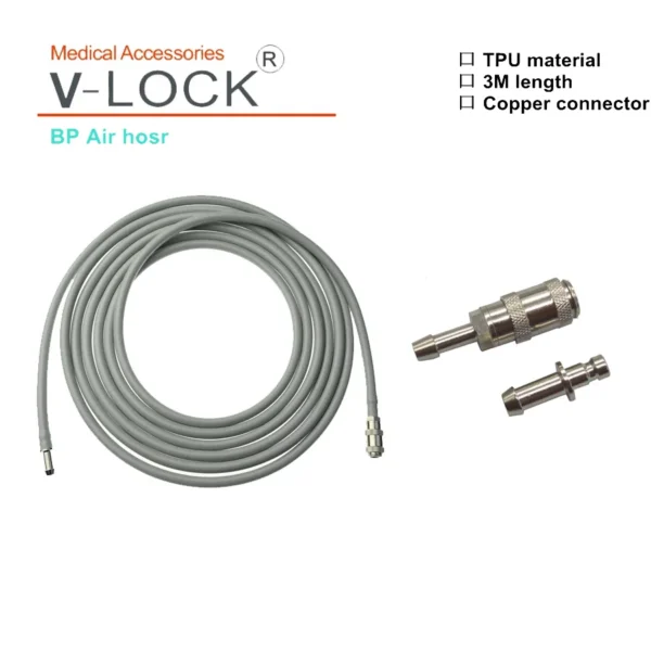 universal NIBP cuff gas connector kit for min-dary edan phi biolight comen durable BP cuff air hose