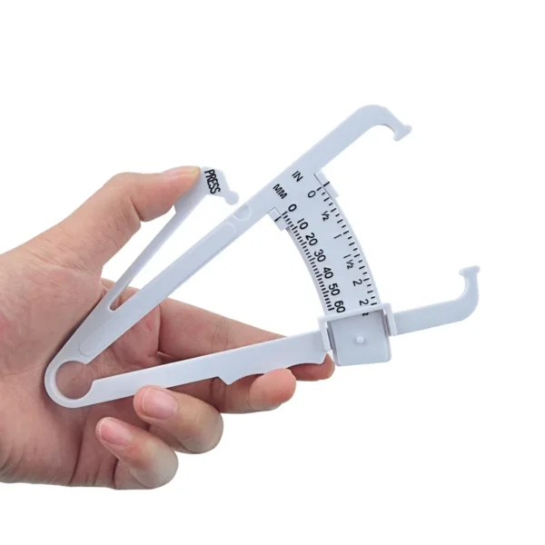 Personal Body Fat Loss Tester Calculator Caliper Fitness Clip Fat Measurement Tool Slim Chart Skinfold Test Health Tool - Image 5