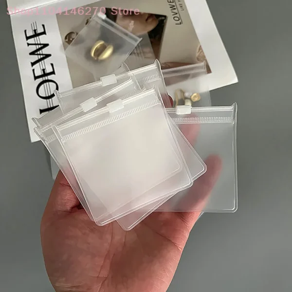 1/5/10pcs Pill Pouch Bags Zippered Pill Pouch Reusable Clear Pill Bags Self Sealing Travel Medicine Organizer Storage - Image 2