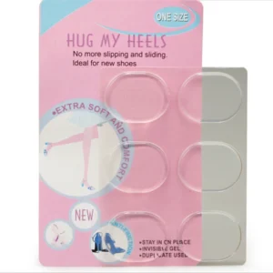 6 Pcs Silicone Heel Pads Premium Cushioning Protect Feet Blister Scratch Rub Hurt Shoes Foot Care Tool Gel Pad Beauty Health