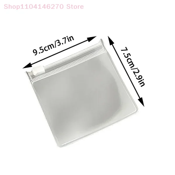 1/5/10pcs Pill Pouch Bags Zippered Pill Pouch Reusable Clear Pill Bags Self Sealing Travel Medicine Organizer Storage - Image 6