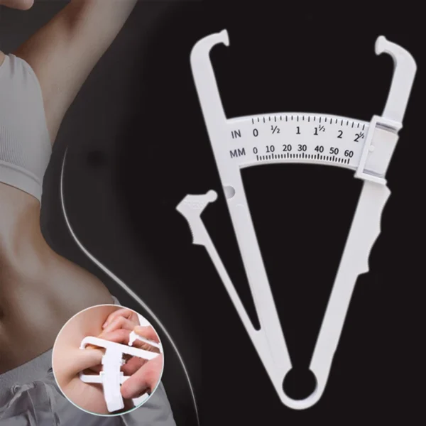 Personal Body Fat Loss Tester Calculator Caliper Fitness Clip Fat Measurement Tool Slim Chart Skinfold Test Health Tool - Image 4