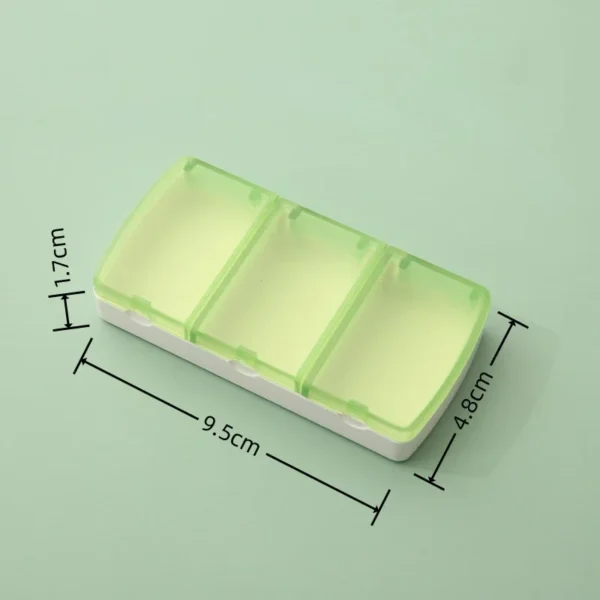 New 3 Grids Mini Organizer Case Pill Box Travel Tablet Holder Container Medicine Drug Storage Box Tablet Pill Organizer Case Hot - Image 6