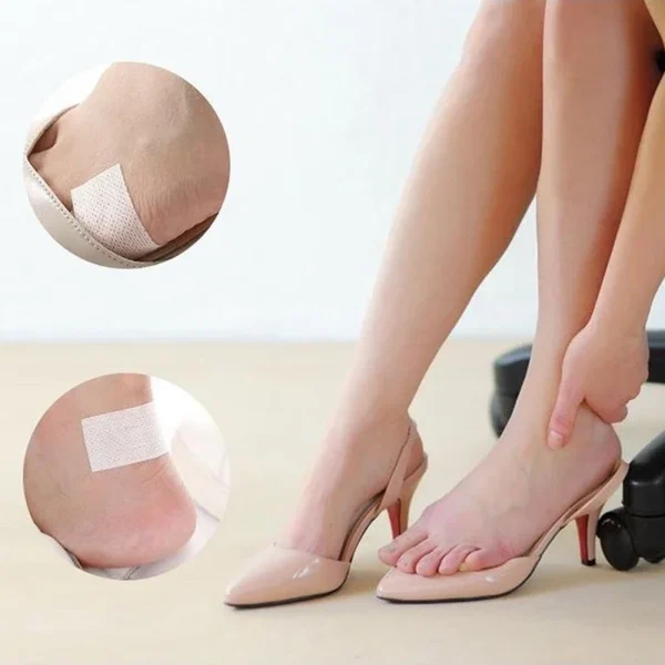 2Roll Collar Sweat Absorbing Pad Disposable Self-Adhesive Breathable Sweat Pads White T-shirt Neck Collar Hat Absorbent Sticker - Image 5