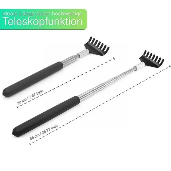 Telescopic Back Scratcher Scratching Backscratcher Massager Back Scraper Itch Products Kit Telescoping Health Hackle Extend V3L1 - Image 3