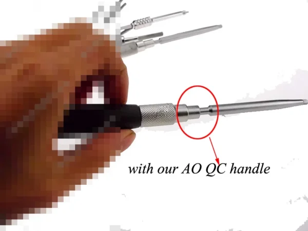 Medical orthopedic instrument square cross hex Hexagon torx Plum 6 star head bone screwdriver AO quick coupling surgical VET T - Image 4