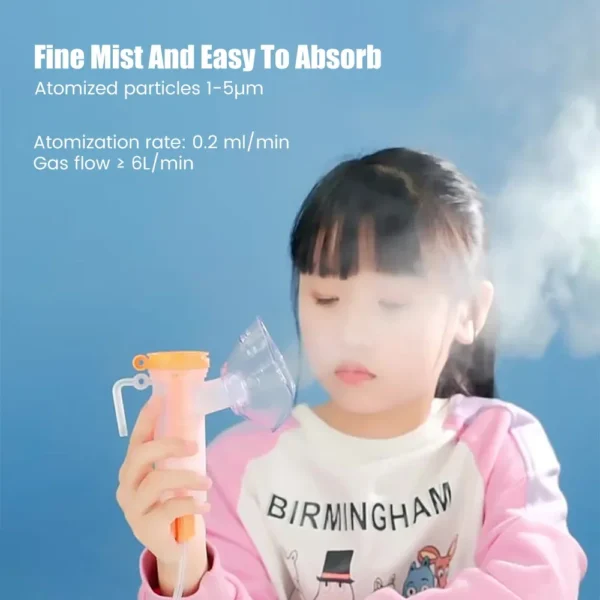 Adult Child Medical Inhaler Tube Pipe Catheter Replace Atomizing Nebulizing Cup Part Mask Accessory for Air Compressor Nebulizer - Image 4