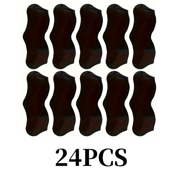 24pcs Alcohol-Free Nose Cleaning Strips with Aloe Vera - Black Pimple Prevention & Absorption, Gentle for All Light Beige Types, Men & Women, Daily Pore Minimizing Facial Care, Nose Cleaner, Easy Application, Multipack Value, Textured Adhesive, Alcoholfree Formula - Image 3