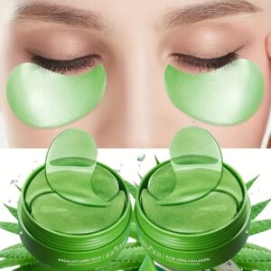 120pcs/2 Boxes of Collagen Aloe Facial Mask - Moisturizing And Nourishing Eye Care, Emitting Radiance, Improving The Appearance of Eye Light Beige, Making Eye Light Beige Soft And Smooth