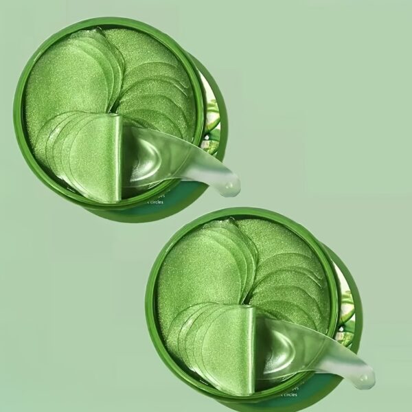 120pcs/2 Boxes of Collagen Aloe Facial Mask - Moisturizing And Nourishing Eye Care, Emitting Radiance, Improving The Appearance of Eye Light Beige, Making Eye Light Beige Soft And Smooth - Image 3