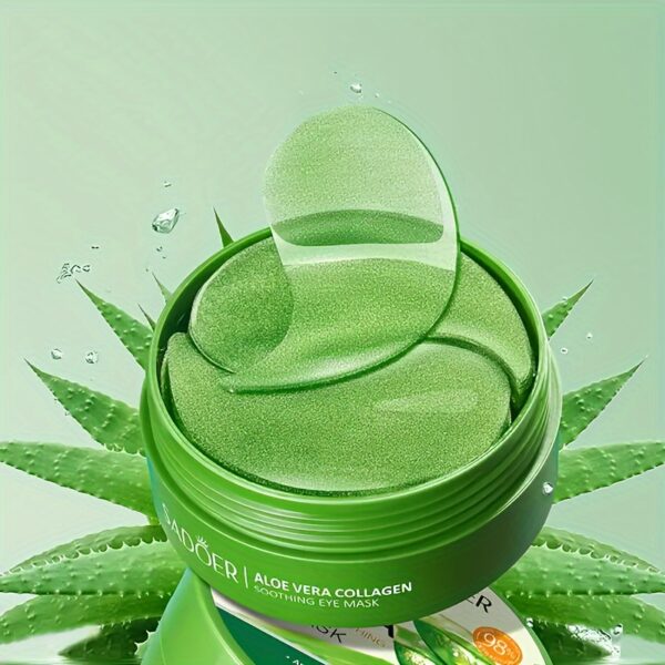 2 Box, Aloe Vera Collagen Crystal Eye Mask Moisturizing And Firming Eye Care Eye Mask - Image 5