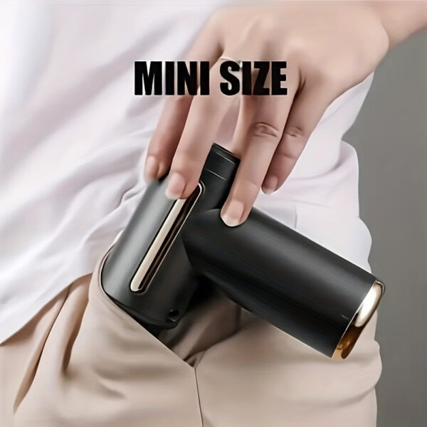 Professional Rechargeable Muscle Relaxation Massage Gun- Sleek Mini Electric Massager with USB Charging, 1600mAh Lithium Battery, Ergonomic Design for Neck, Cervical& Fascia Fitness, Includes Multiple Attachments, Massage Tools - Image 5