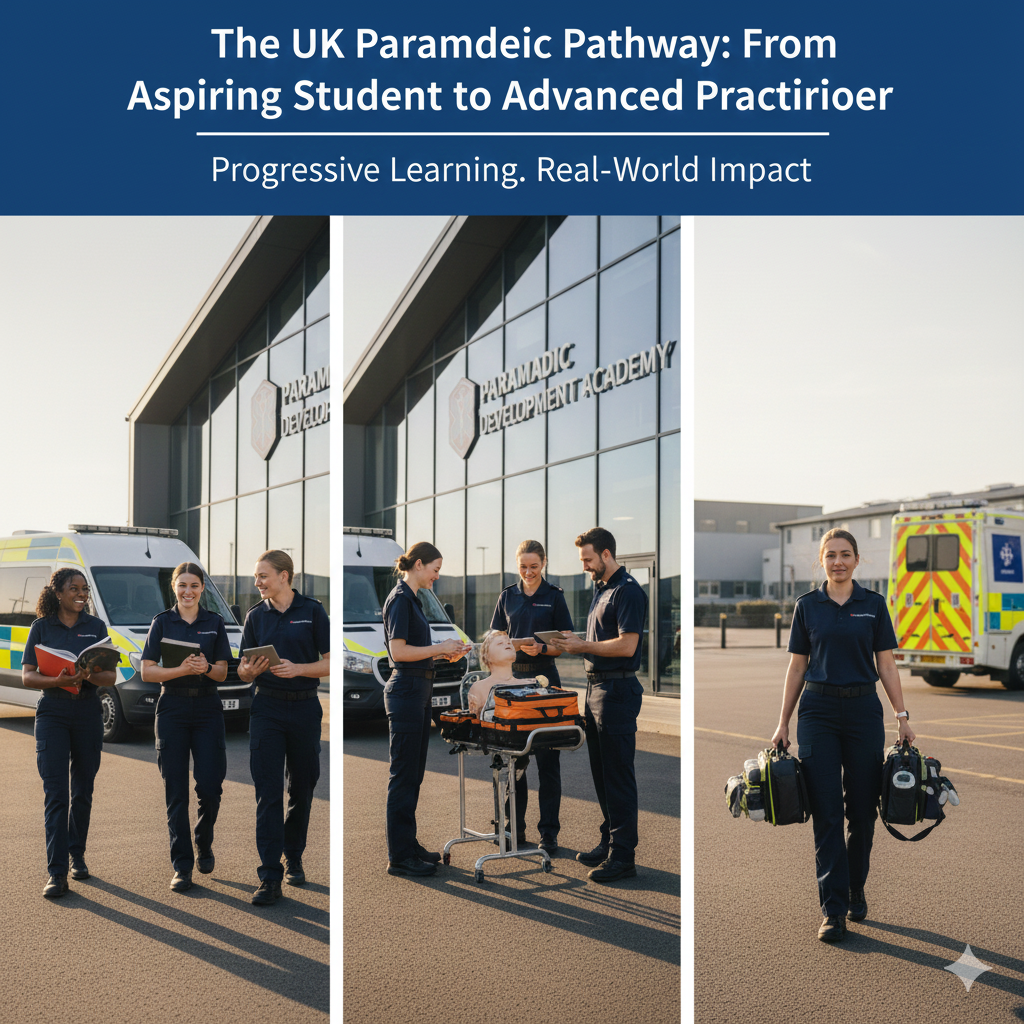 The UK Paramedic Pathway: From Aspiring Student to Advanced Practitioner